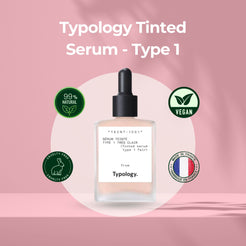 Typology Tinted Serum with Vitamin C, Squalane & Aloe Vera - Type 1 / Fair