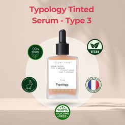 Typology Tinted Serum with Vitamin C, Squalane & Aloe Vera - Type 3 / Medium