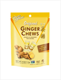 Prince of Peace Original Ginger Chews Flavor 4oz