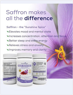 NutriMagic Kids Brain Booster with Saffron + Multivitamin