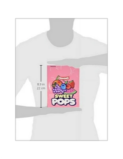 Charms Sweet Pops - Colourful Sweet Lollipops - 48pc