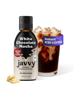 Javvy Cold Brew Coffee Concentrate – White Chocolate Mocha - 35 Serving