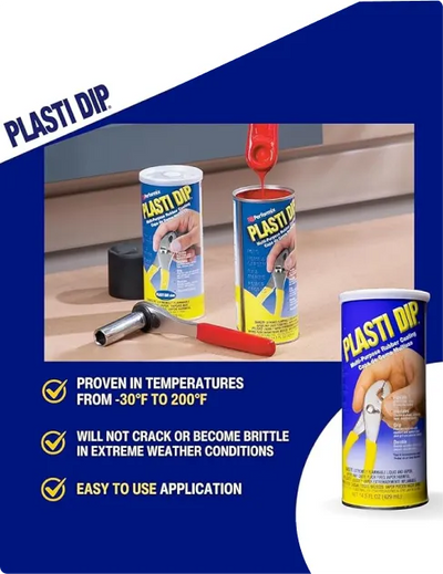 Red - 14.5 oz Peelable Rubber Coating Paint