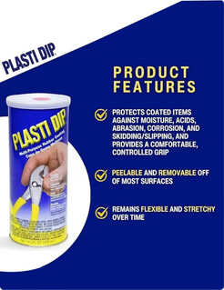 Red - 14.5 oz Peelable Rubber Coating Paint