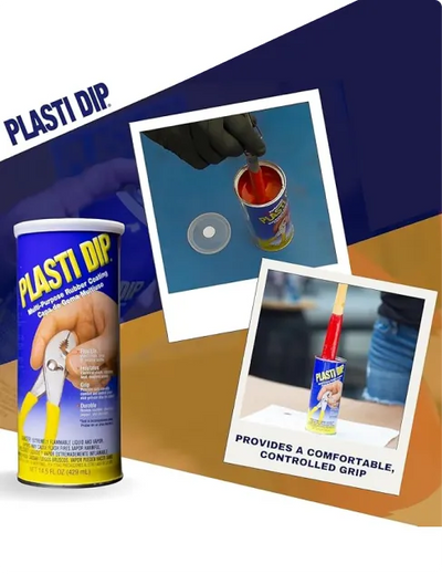 Red - 14.5 oz Peelable Rubber Coating Paint