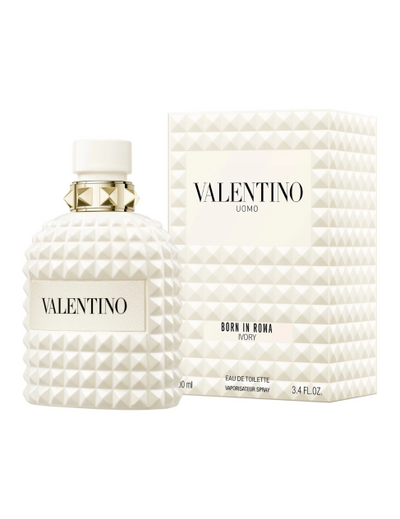 Valentino Uomo Born in Roma Ivory Eau de Toilette – 3.4oz