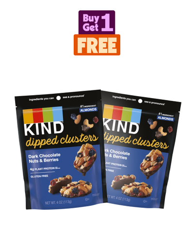 kind dipped clusters dark chocolate nuts & berries