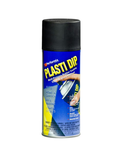 Glossy Black Spray – 11oz Peelable Rubber Coating Flexible Protective Spray 11oz